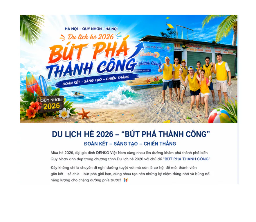 Du lịch hè 2026